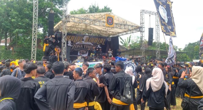 
					Halalbihalal Serentak Warga PSH Winongo di Wonogiri, Polisi Pastikan Kegiatan Aman dan Kondusif