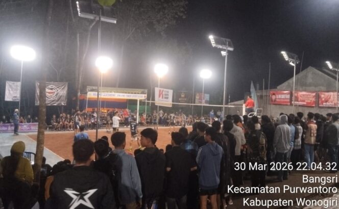 
					Polisi Amankan Turnamen Bola Voli Widyatama Cup I di Purwantoro
