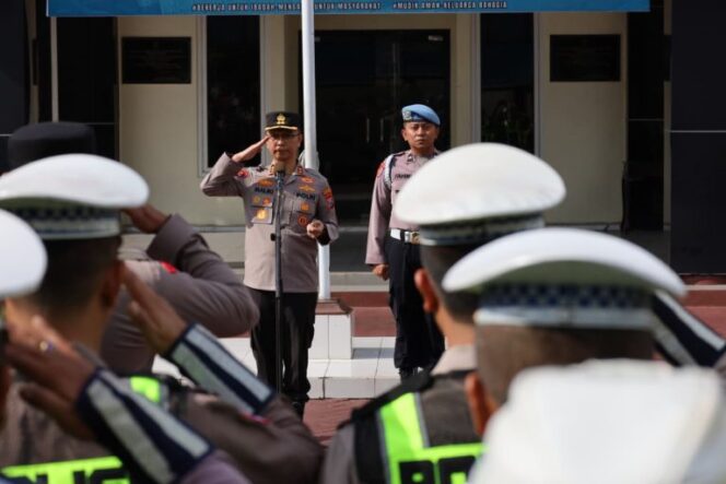 
					Sukses Amankan Ramadan hingga Lebaran, Kapolres Trenggalek Apresiasi Kinerja Anggota
