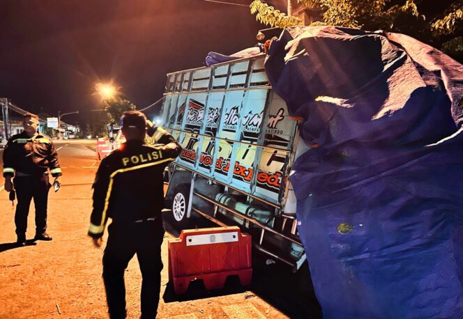 
					Truk Muatan Daun Jeruk Tabrak Pohon di Wonogiri, Satu Orang Meninggal Dunia