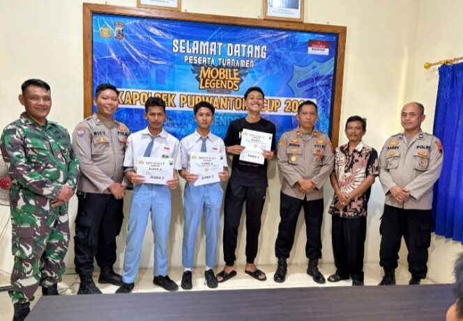 
					Polsek Purwantoro Gelar Turnamen Mobile Legends Cup 2026, Wadah Kreativitas dan Sportivitas Pelajar