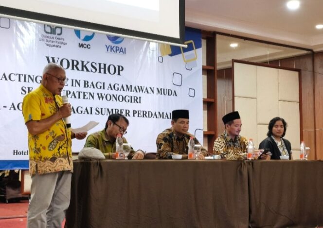 
					Cegak Konflik, Dialog Center UIN Sunan Kalijaga Libatkan Agamawan Muda Adakan Workshop se- Kabupaten Wonogiri 