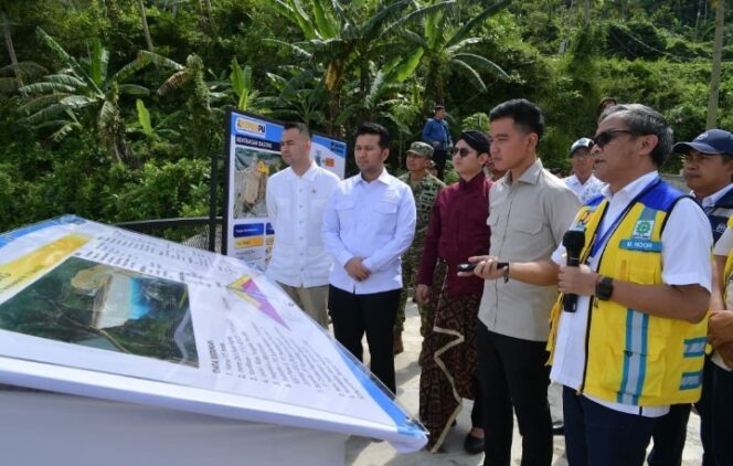 
					Wapres Gibran Tinjau Progres Pembangunan Bendungan Bagong Trenggalek