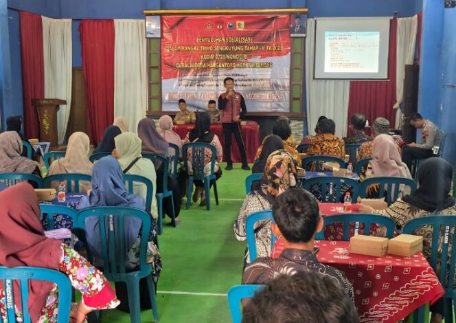 
					TMMD Sengkuyung II, Satresnarkoba Polres Wonogiri Bentengi Warga Tirtomoyo Soal Bahaya Narkoba 