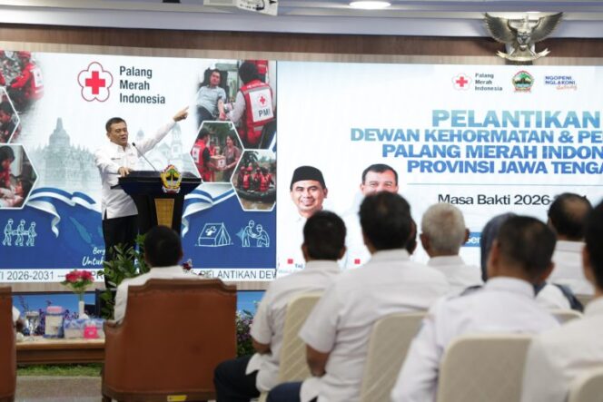 
					Ahmad Luthfi Minta PMI Jateng Jadi Garda Terdepan Hadapi Kekeringan