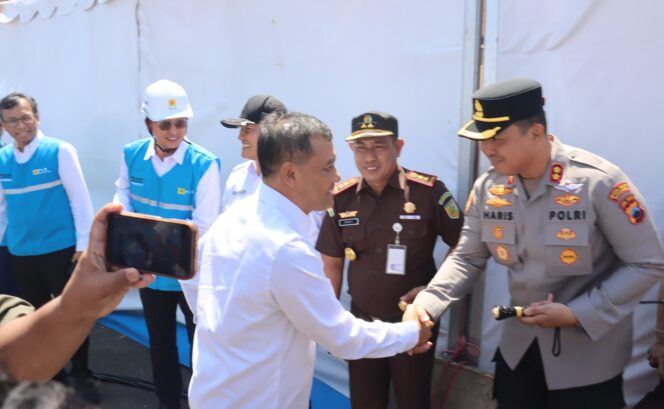 
					Groundbreaking PLTS Terapung di Gajah Mungkur, Polres Wonogiri Dukung dan Kawal Program Ketahanan Energi Nasional