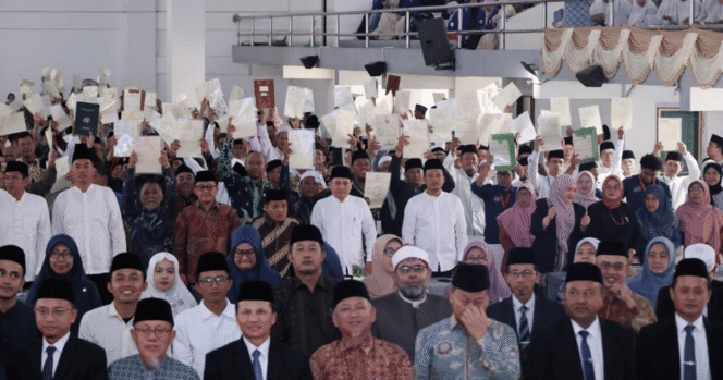 
					Program percepatan sertipikasi tanah wakaf diarahkan untuk menjaga keberlanjutan aset keagamaan. (Normawan/ Humas Kantah Wonogiri)
